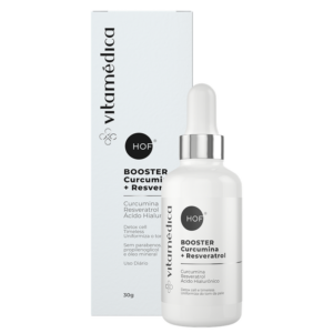 sérum facial antioxidante com curcumina e resveratrol – pele revitalizada