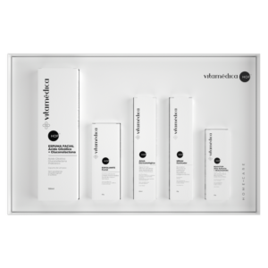 kit home care facial iluminador com alfa arbutin – rotina completa para pele mai